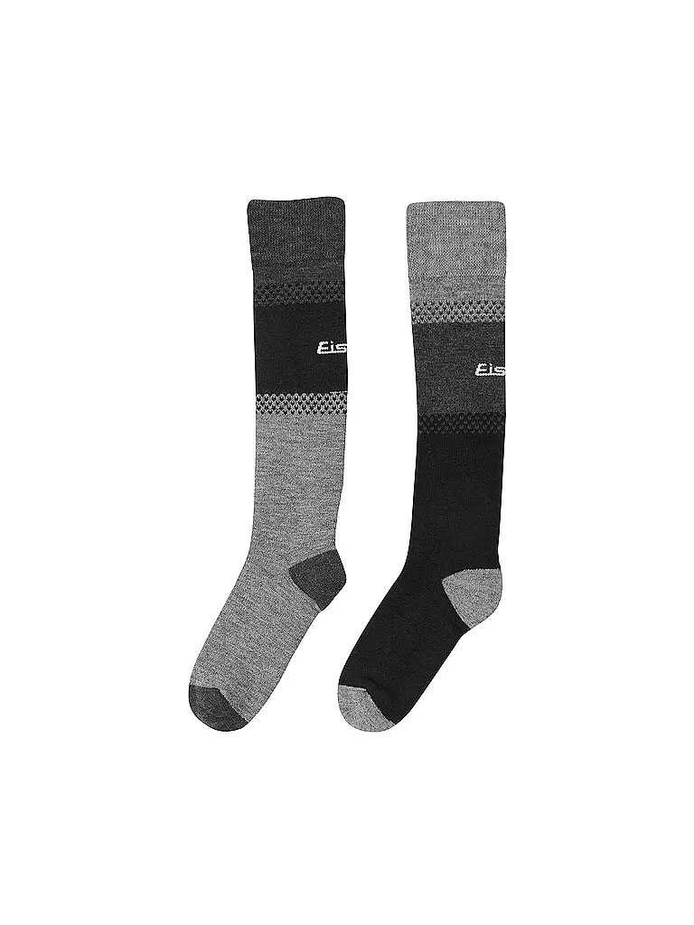EISBÄR | Herren Skisocken Comfort 2er Pkg. | Noir