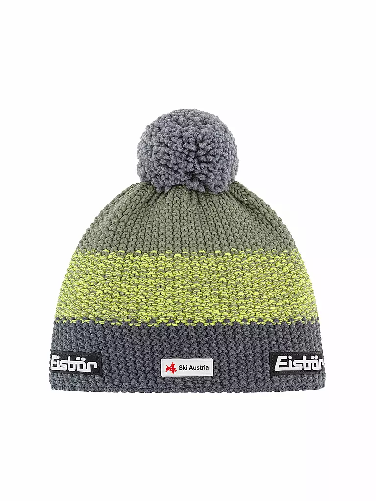 EISBÄR | Mütze Star Pompon SKA | Olive