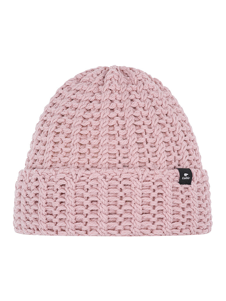 Bonnet tricoté Seldas rose