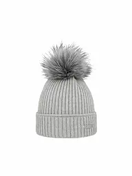 EISGLUT | Mütze Shellyl Merino pour femmes | Gris clair