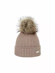 EISGLUT | Mütze Shellyl Merino pour femmes | Marron clair