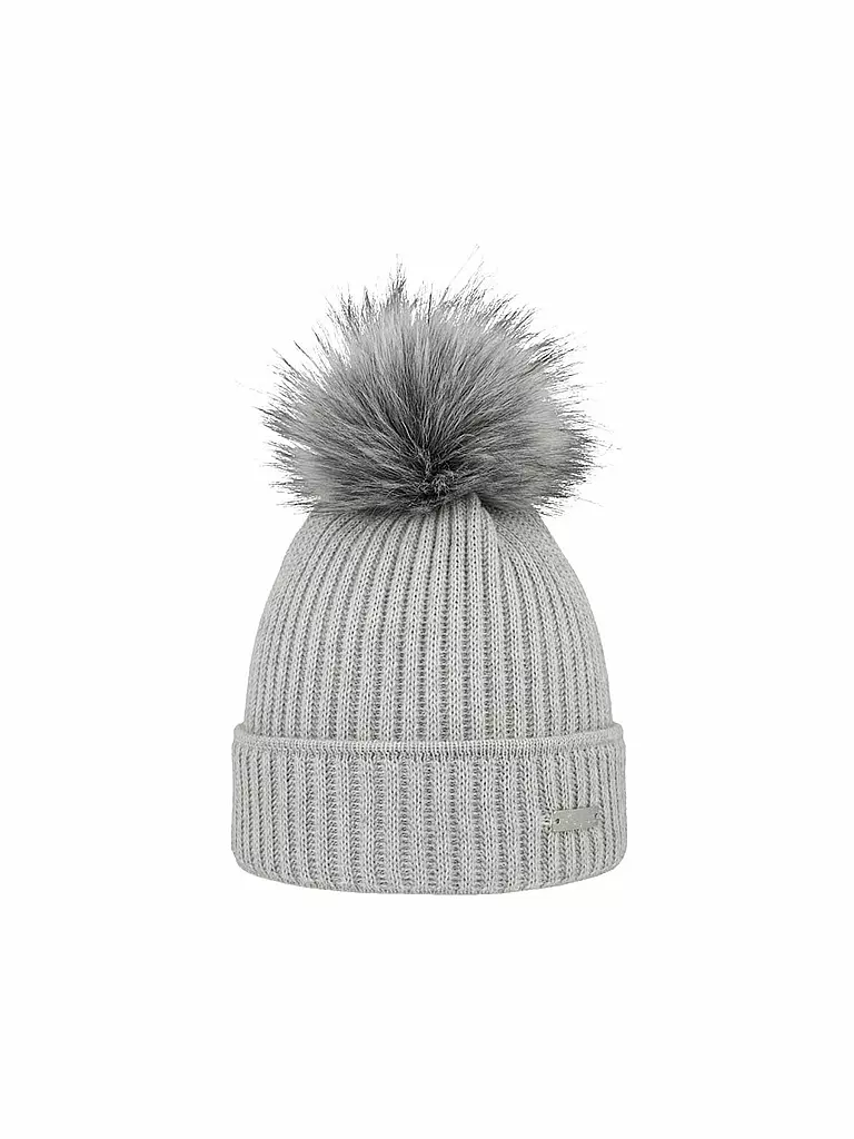 EISGLUT | Damen Mütze Shellyl Merino | Gris clair