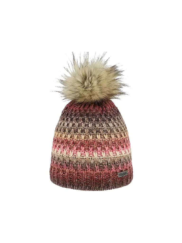EISGLUT | Damen Mütze Yunal | Rouge foncé