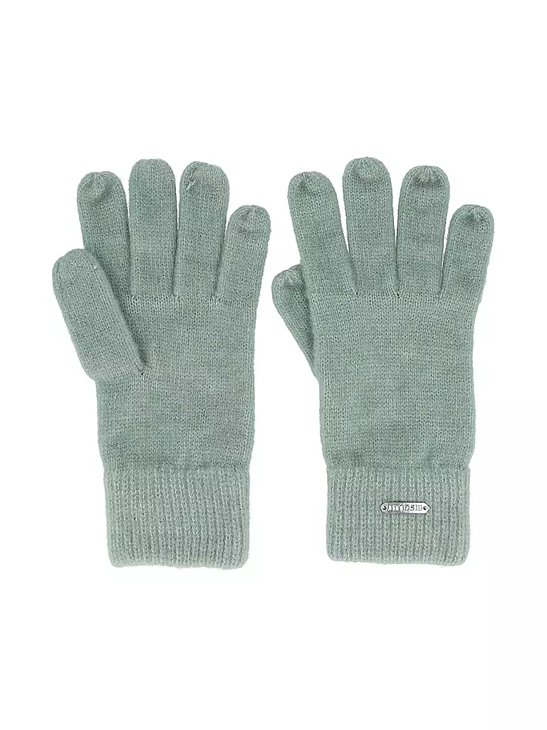 EISGLUT | Damen Strickhandschuhe Undinel | Vert clair