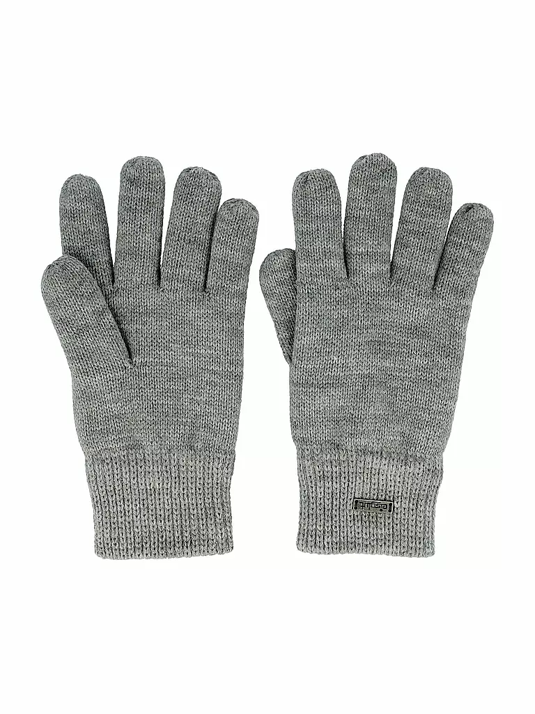 EISGLUT | Gants polaires Remig pour hommes | Gris