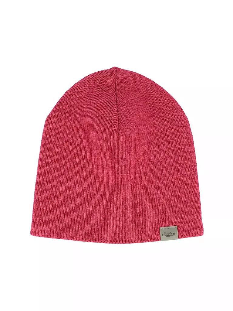 EISGLUT | Mütze Idrisa Merino | Rose vif