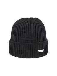 EISGLUT | Mütze Jamiel Merino | Noir