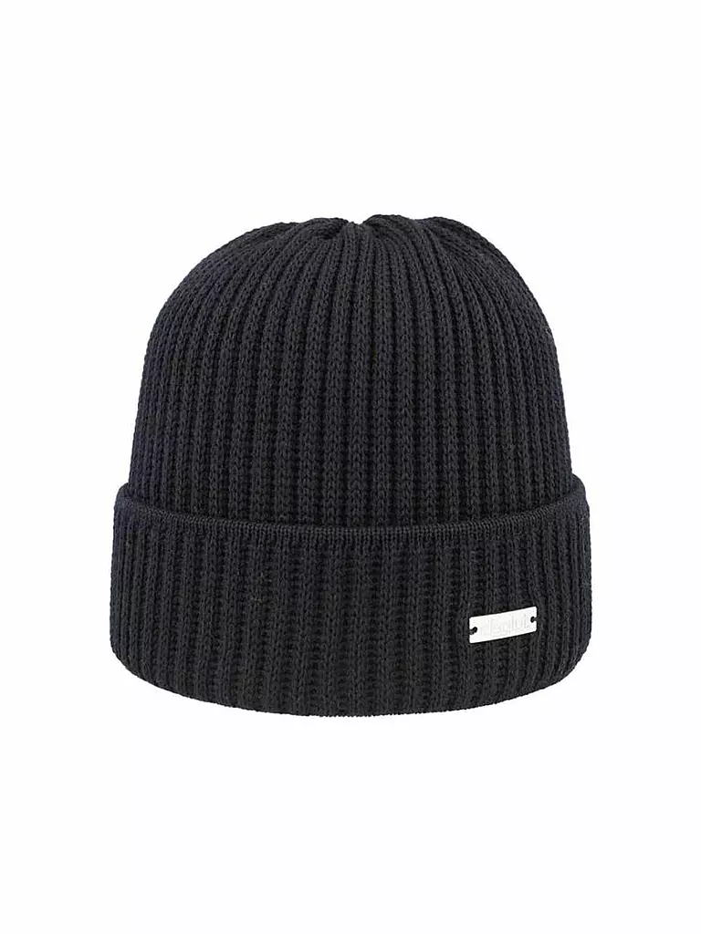 EISGLUT | Mütze Jamiel Merino | Noir