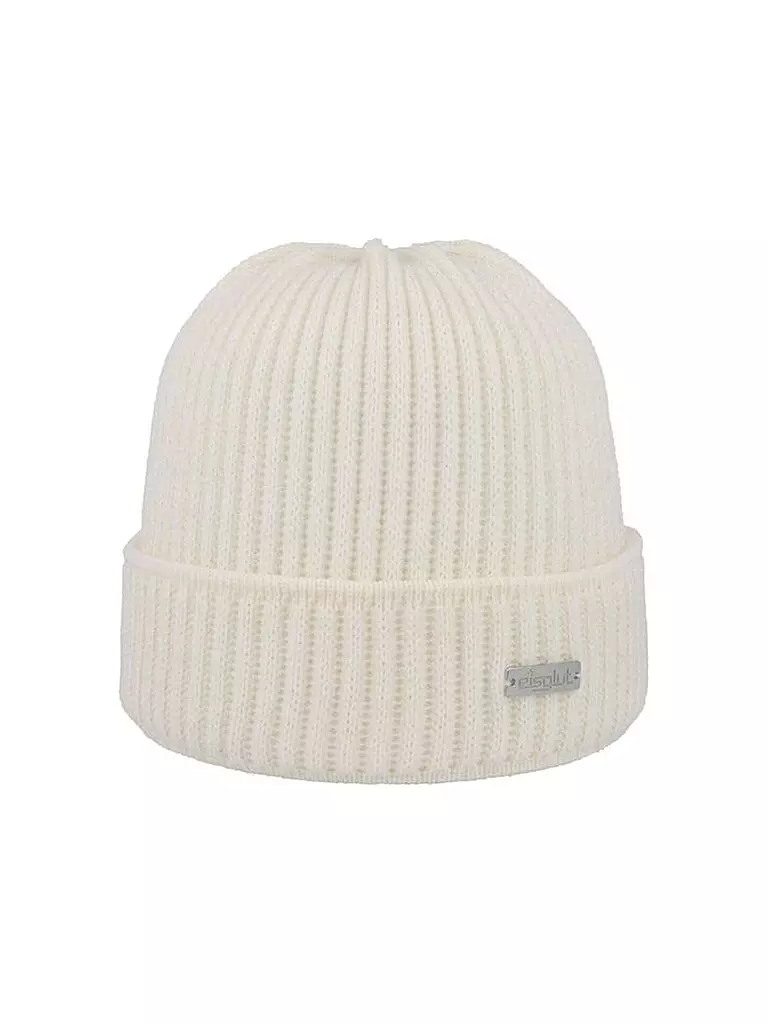 EISGLUT | Mütze Jamiel Merino | Blanc