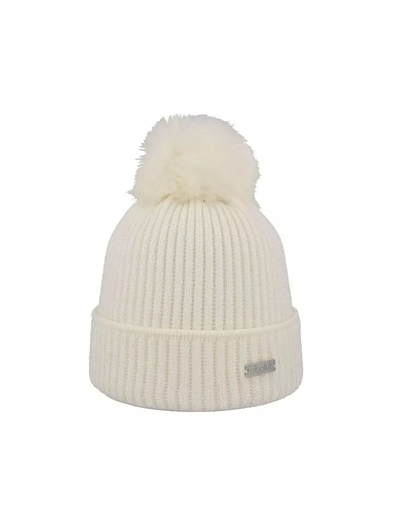 EISGLUT | Mütze Shellyl Merino pour femmes | Blanc
