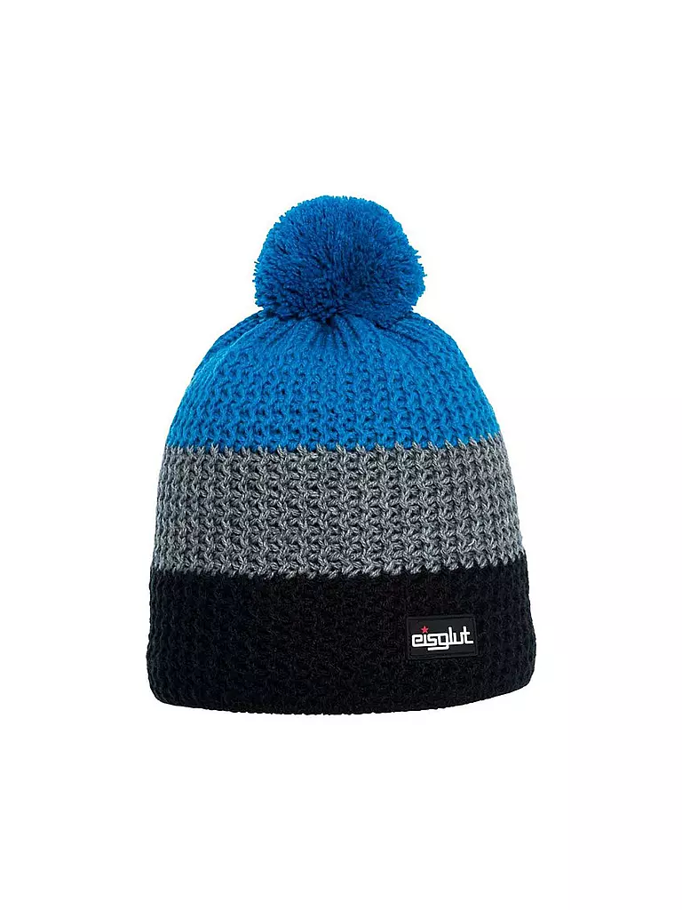 EISGLUT | Mütze Stormy pour enfants | Noir
