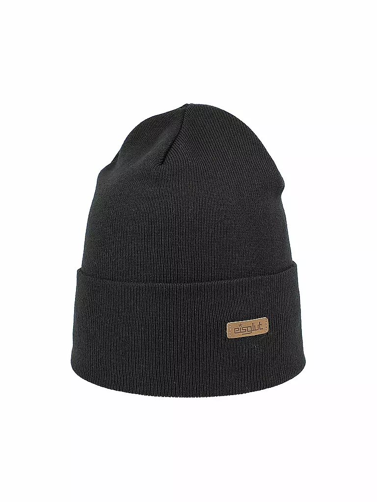 EISGLUT | Mütze Toni Cotton pour hommes | Noir