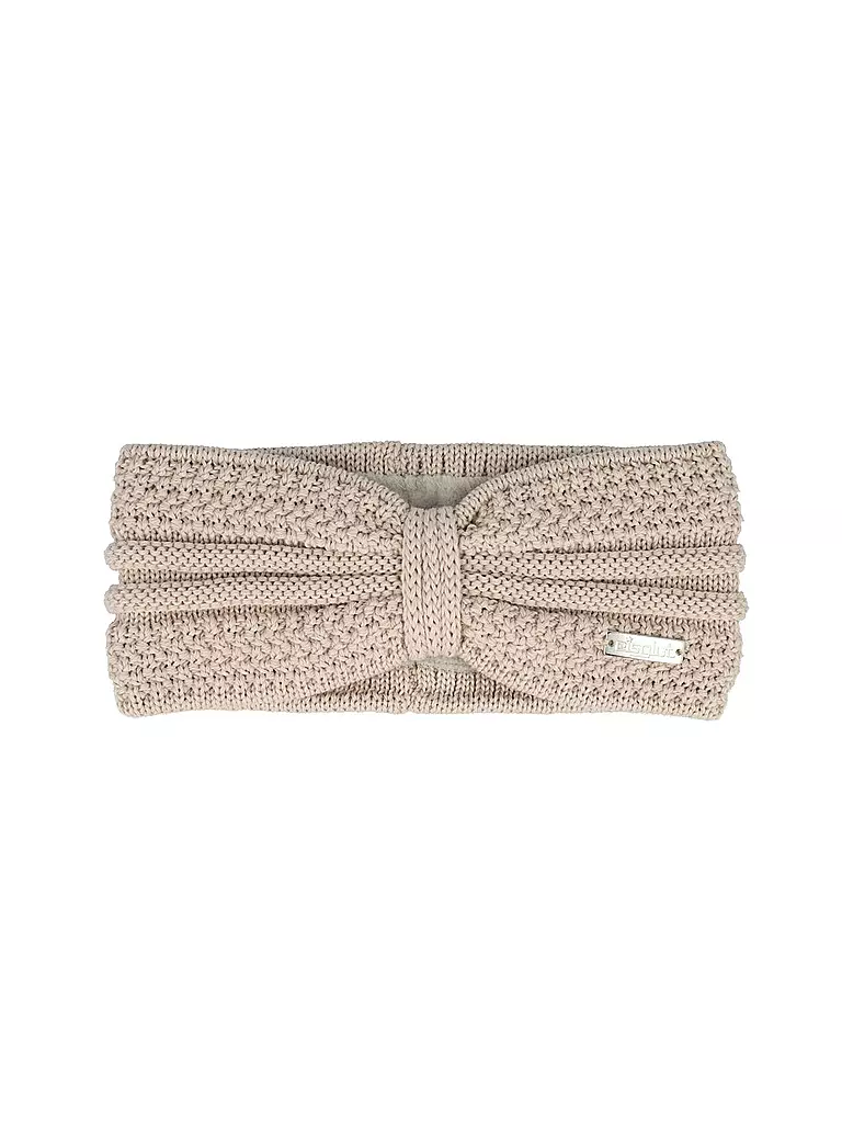 EISGLUT | Stirnband Esmeralda Merino pour femmes | Beige