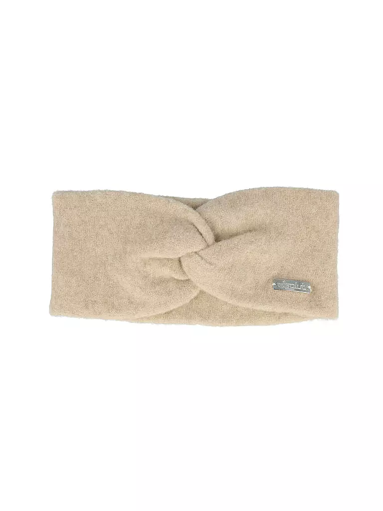 EISGLUT | Stirnband Farnyl pour femmes | Beige