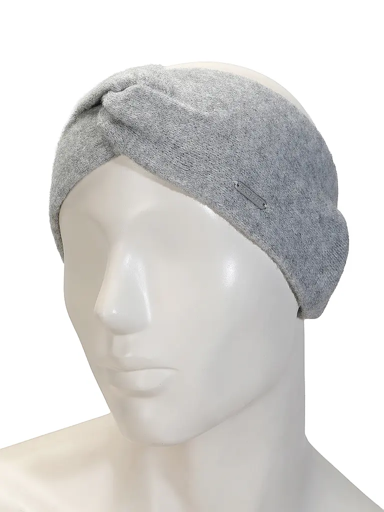 EISGLUT | Stirnband Farnyl pour femmes | Gris clair