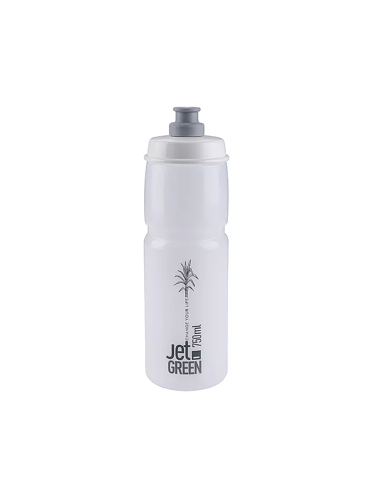 ELITE | Bidon Jet Green 750ml | Gris clair