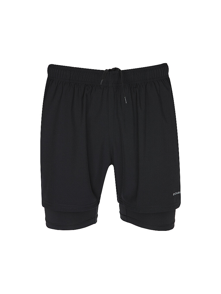Short de running Kros 2en1 noir XXL