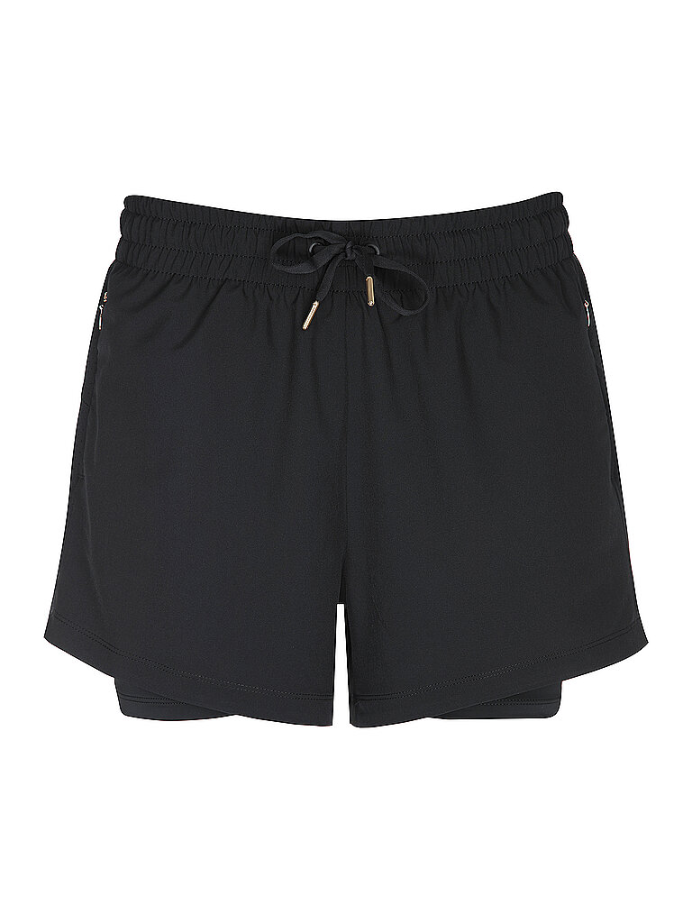 Damen Laufshorts Eslaire 2in1 noir 42