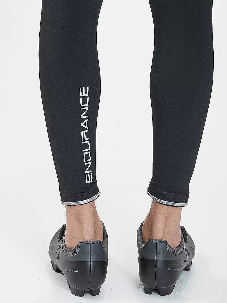 ENDURANCE | Cuissard de cyclisme long à bretelles Gorsk pour hommes | Noir