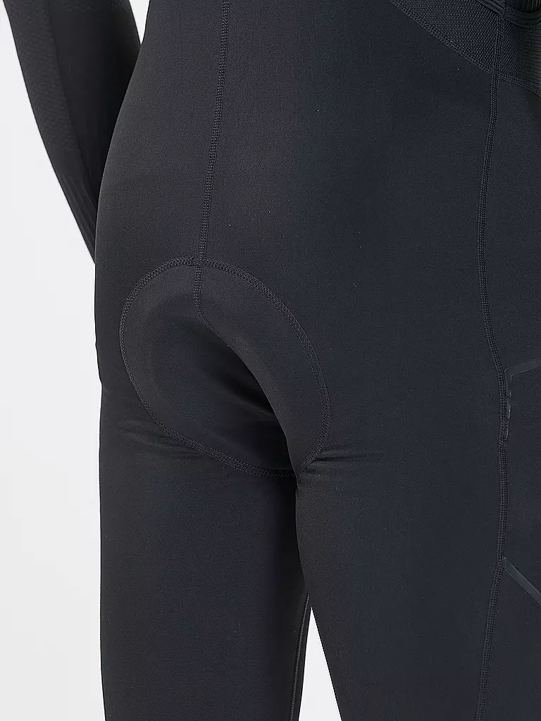 ENDURANCE | Cuissard de cyclisme long à bretelles Gorsk pour hommes | Noir