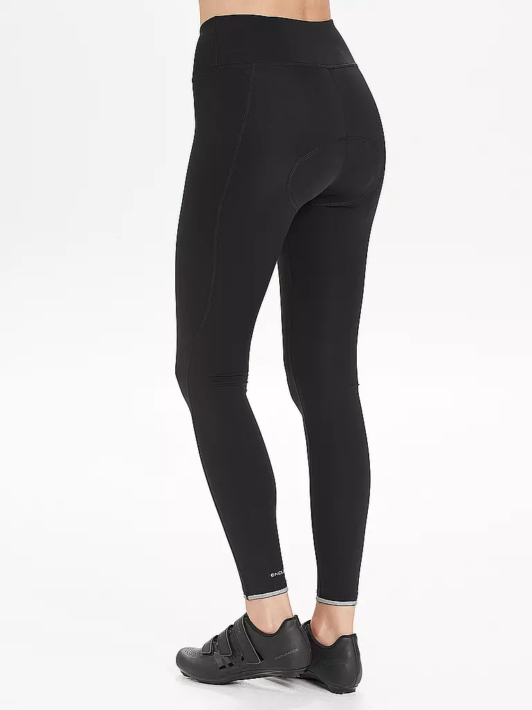 ENDURANCE | Cuissard de cyclisme pour femme Juvel avec coussinet en gel | Noir