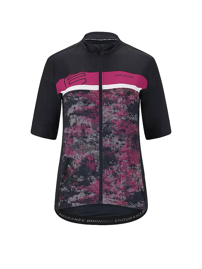 ENDURANCE | Damen Radtrikot Dharma FZ | Noir