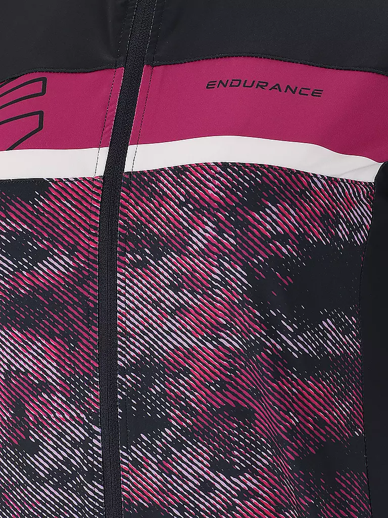 ENDURANCE | Damen Radtrikot Dharma FZ | Noir