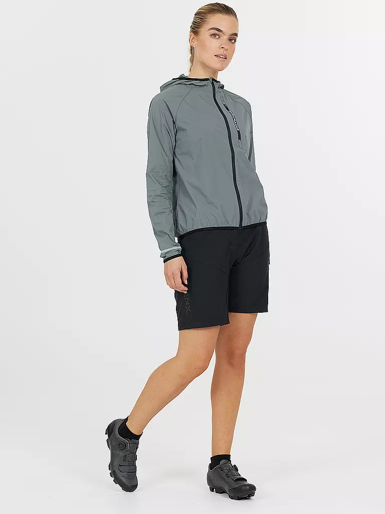ENDURANCE | Damen Windjacke Dorit Hoodie | Gris
