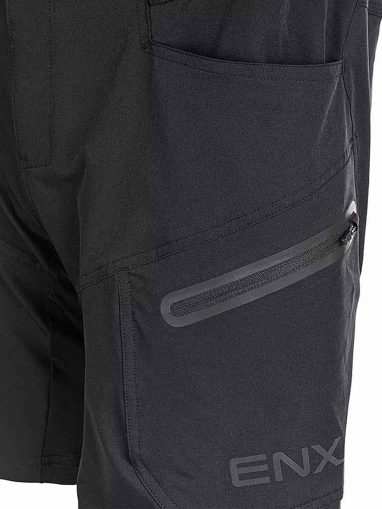 ENDURANCE | Herren 2in1 Radshort Jamal | Noir