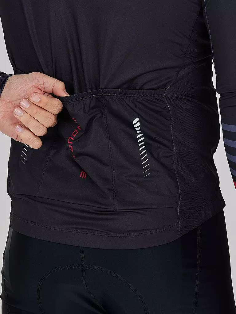 ENDURANCE | Herren Radtrikot Donald FZ | Noir