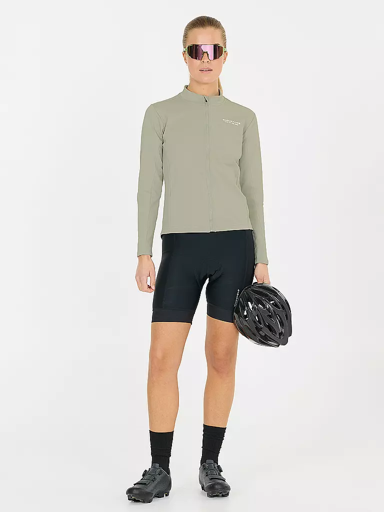 ENDURANCE | Maillot de cyclisme d'hiver pour femme Megah | Menthe