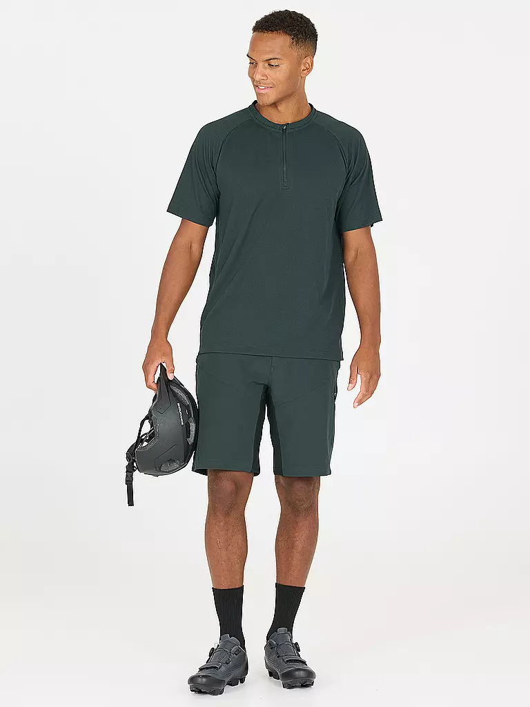 ENDURANCE | Maillot de cyclisme Elang pour hommes | Vert foncé