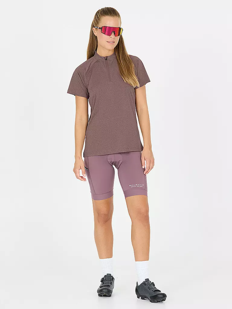 ENDURANCE | Maillot de cyclisme femme Crow | Rose