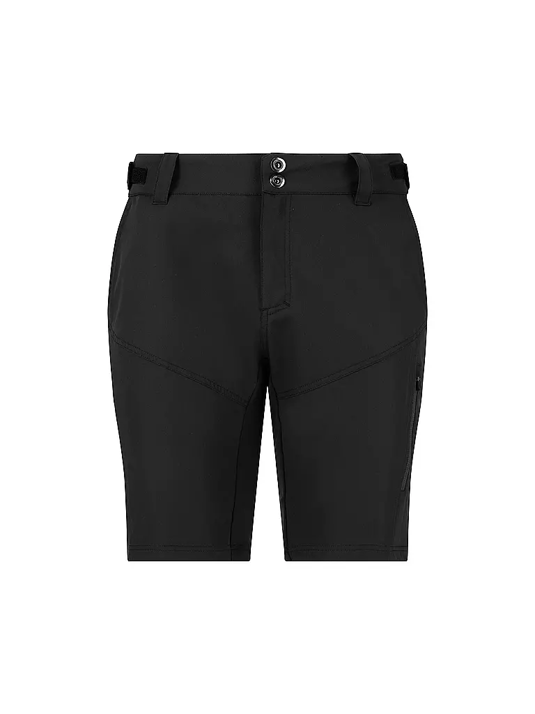 ENDURANCE | Short de cyclisme 2en1 Balhia pour femmes | Noir