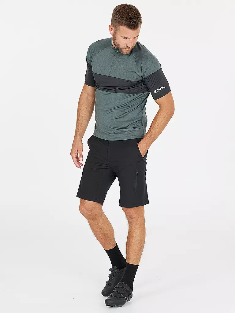 ENDURANCE | Short de cyclisme 2en1 Benal pour hommes |