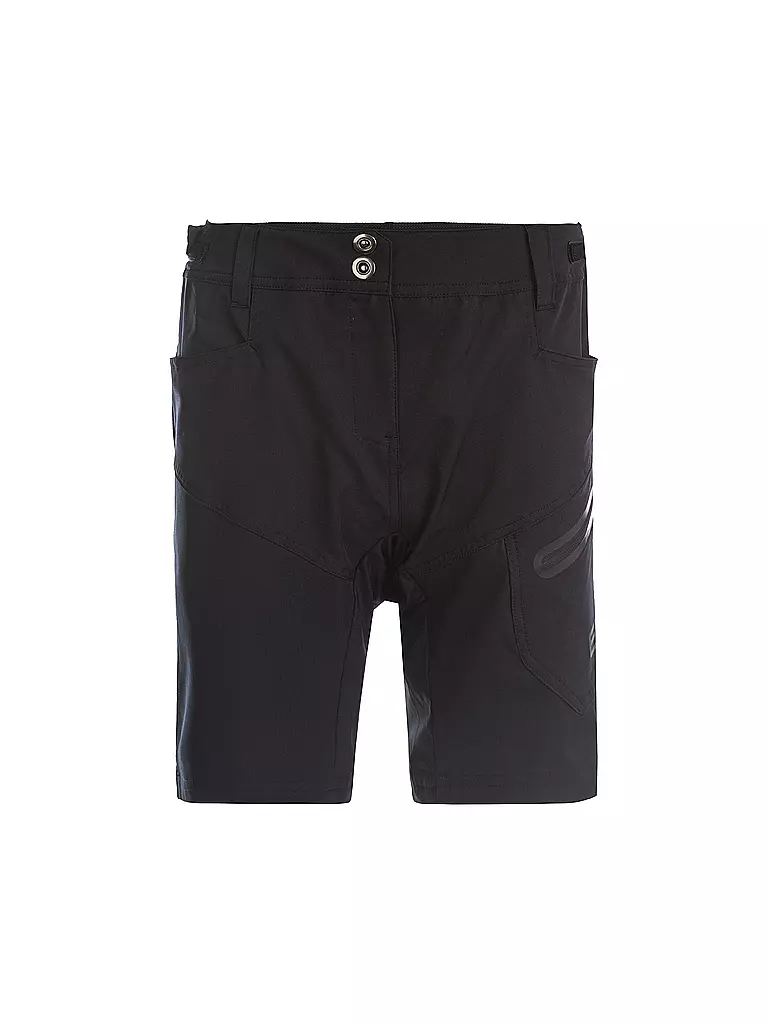 ENDURANCE | Short de cyclisme 2en1 Jamilla pour femmes | Noir