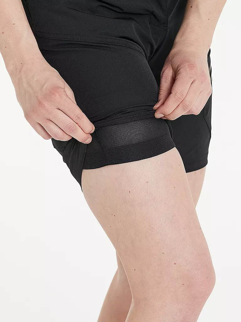 ENDURANCE | Short de cyclisme 2en1 Jamilla pour femmes |