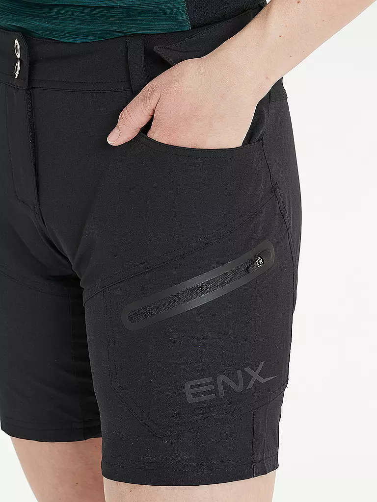 ENDURANCE | Short de cyclisme 2en1 Jamilla pour femmes |