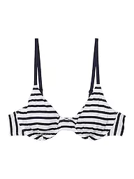 ESPRIT | Damen Bikinioberteil Bügel-Top mit Streifen | Bleu