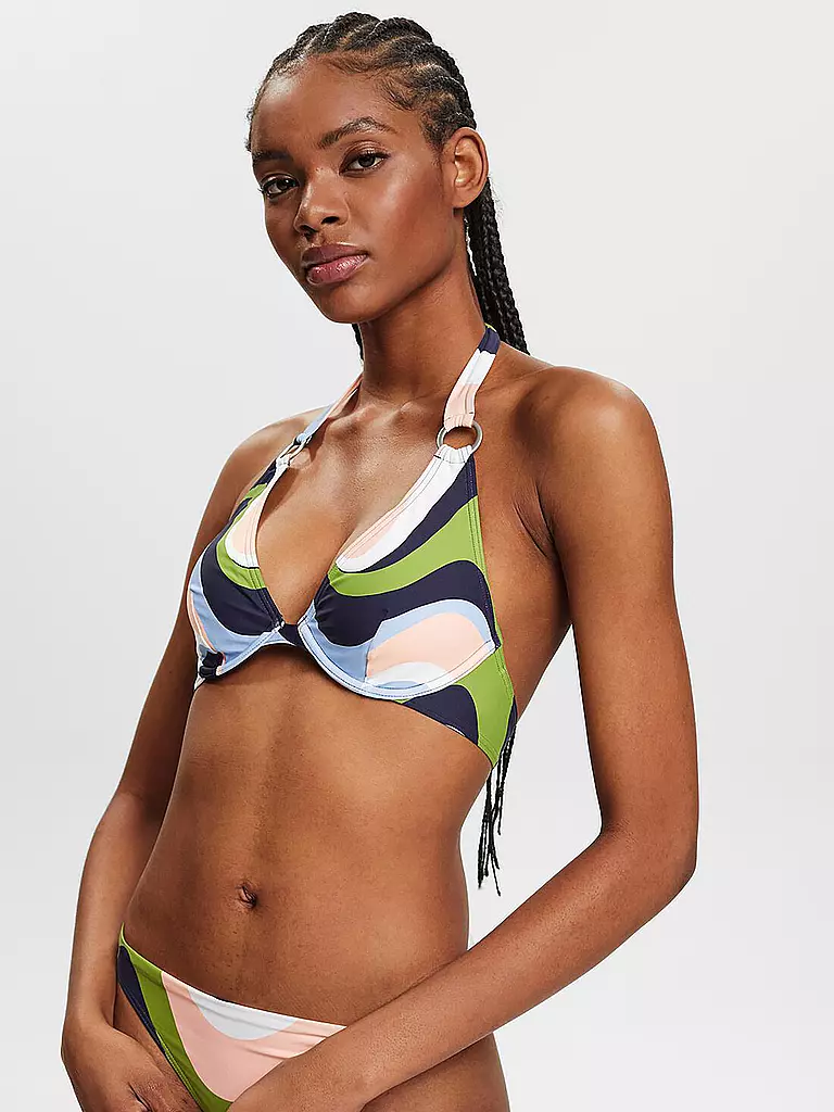 ESPRIT | Damen Bikinioberteil Wave Beach | Multicolore
