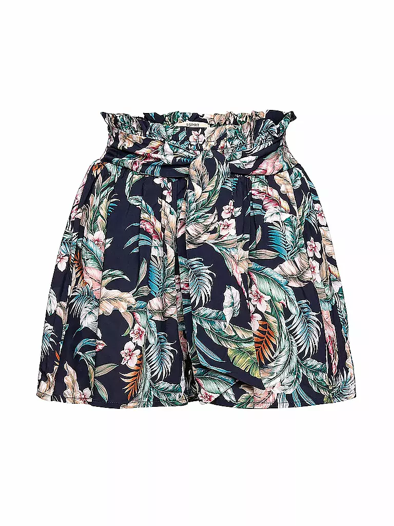 ESPRIT | Damen Short aus LENZING™ ECOVERO™ | Bleu