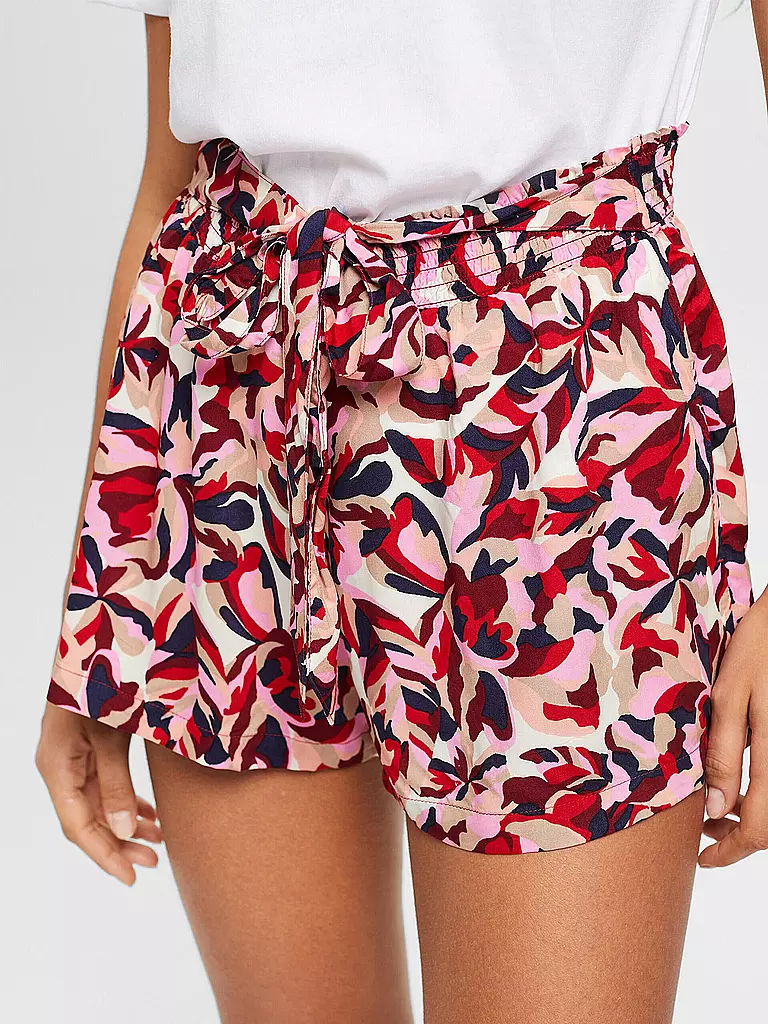 ESPRIT | Damen Short | Rouge foncé