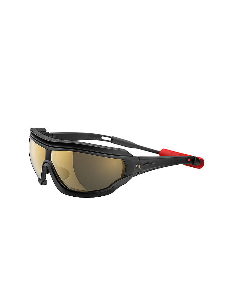 Lunettes de sport Fusor Pro Black Matt Gletscher 4 noir