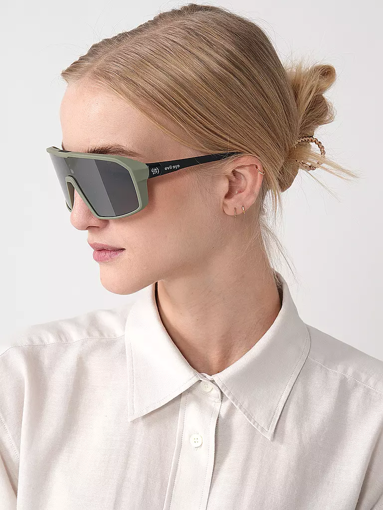 EVIL EYE | Lunettes de cyclisme Roadsense pour femmes | Olive
