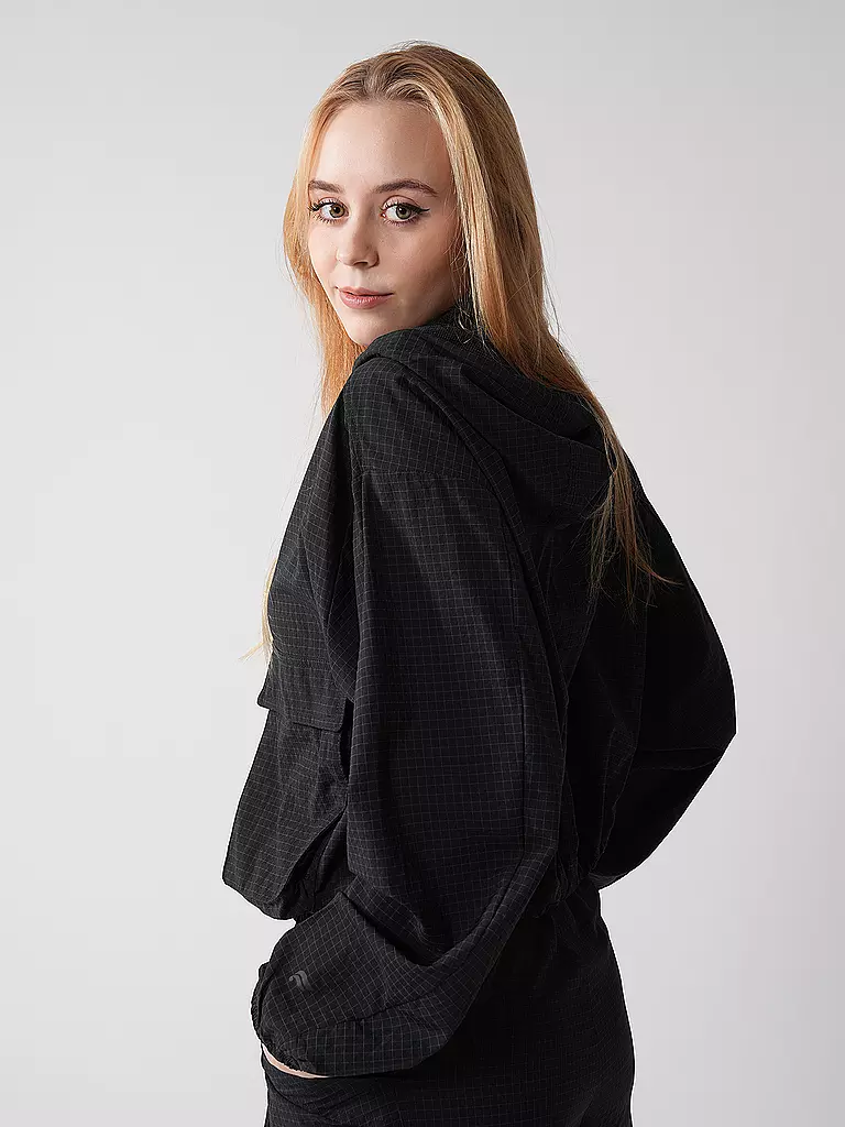 FABLETICS | Damen Fitnessjacke Cargo Ripstop  | Noir