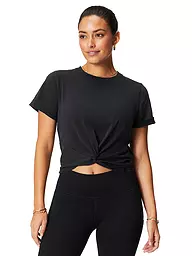 FABLETICS | Damen Fitnessshirt Twist Cooton Front | Noir