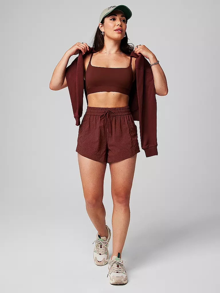 FABLETICS | Damen Sport-Bh Essential Low Support | Rouge foncé