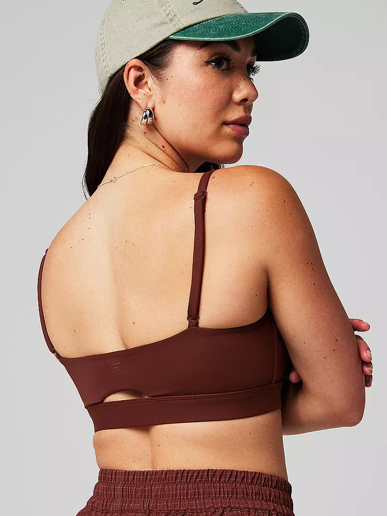 FABLETICS | Damen Sport-Bh Essential Low Support | Rouge foncé