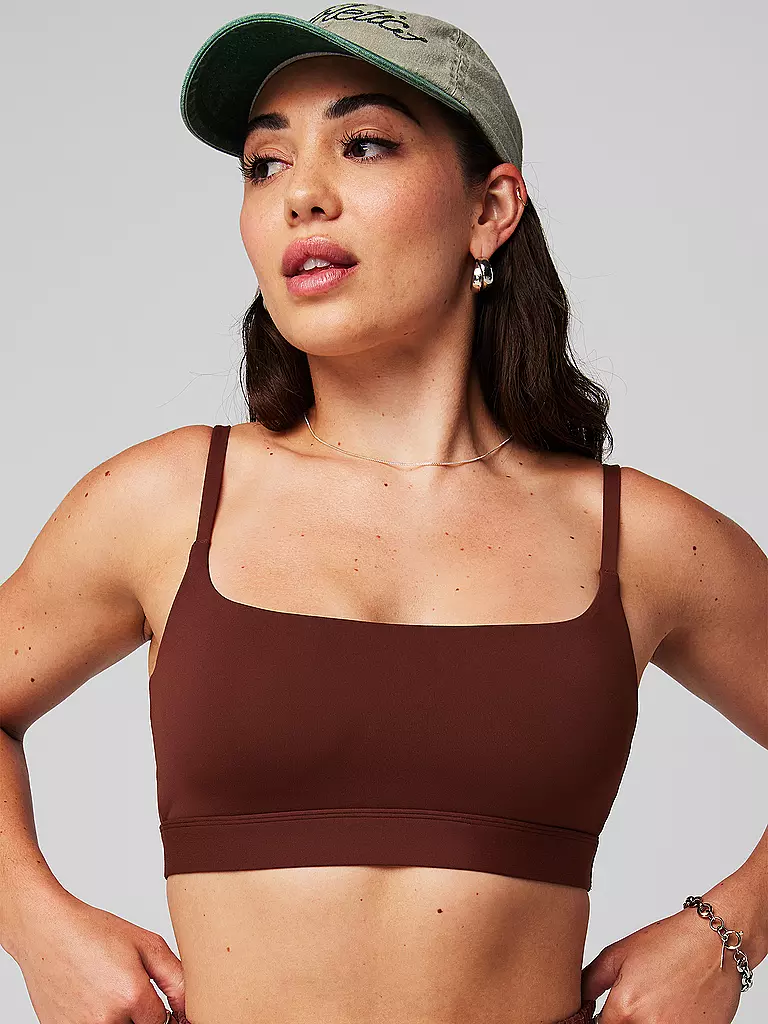 FABLETICS | Damen Sport-Bh Essential Low Support | Rouge foncé