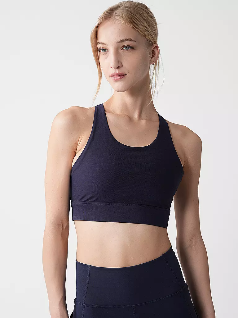 FABLETICS | Damen Sport-BH No-Bounce High Suppport | Bleu foncé